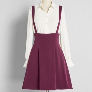 ModCloth Overall Winner Jumper Skirt